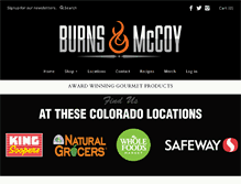 Tablet Screenshot of burnsandmccoy.com